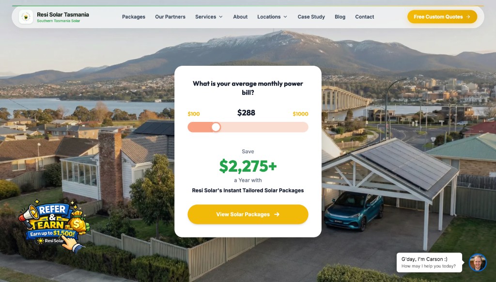 Resi Solar Tasmania — Off-Grid Solar Systems